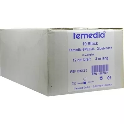 GIPSBINDE Temedia special 12 cmx3 m, 10 kosov