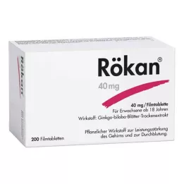 RÖKAN 40 mg filmsko obložene tablete, 200 kosov