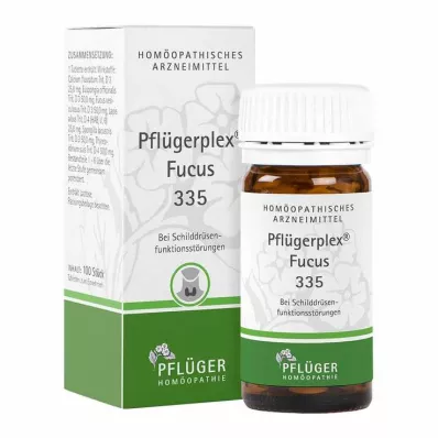 PFLÜGERPLEX Fucus 335 Tablete, 100 kosov