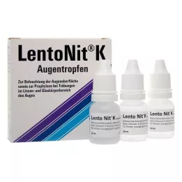 LENTO NIT K kapljice za oči, 3X10 ml