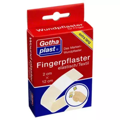 GOTHAPLAST Elastični povoj za prste 2x12 cm, 5X2 kosov GOTHAPLAST Elastični povoj za prste 2x12 cm, 5X2 kosov