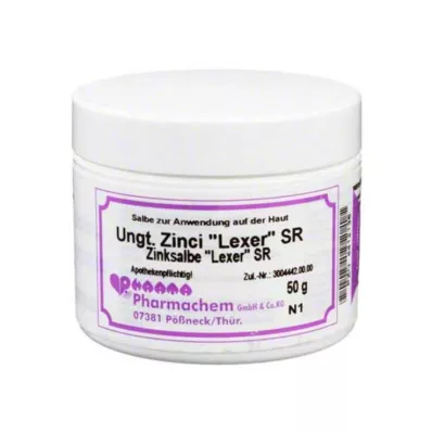 UNGUENTUM ZINCI Lexer SR, 50 g