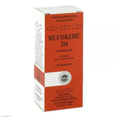 MUCOKEHL Kapsule D 4, 20 kosov