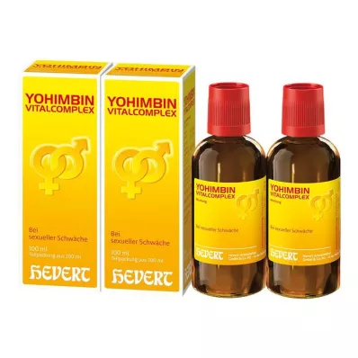 YOHIMBIN Vitalcomplex Hevertove kapljice, 200 ml