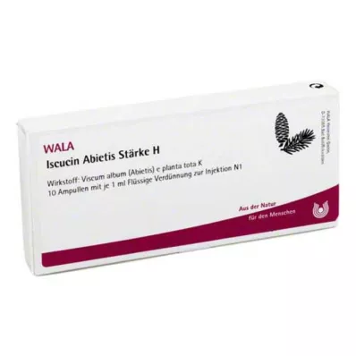 ISCUCIN abietis Starch H ampule, 10X1 ml