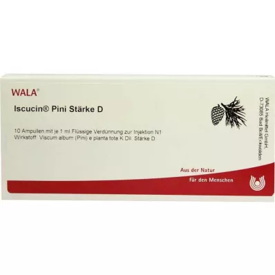 ISCUCIN ampule pini Starch D, 10X1 ml
