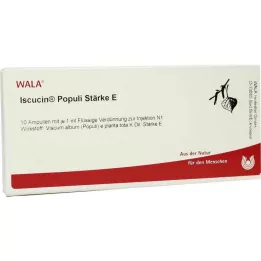 ISCUCIN ampule s škrobom populi E, 10X1 ml