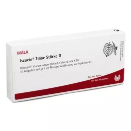 ISCUCIN škrob tiliae D ampule, 10X1 ml