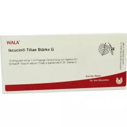 ISCUCIN ampule s škrobom tiliae G, 10X1 ml