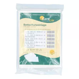 BETTSCHUTZEINLAGE Folija 60x90 cm bela, 1 kos