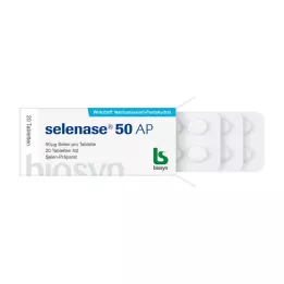 SELENASE 50 AP tablet, 20 kosov