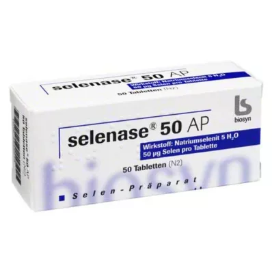 Selenase 50 AP tablete, 50 kos