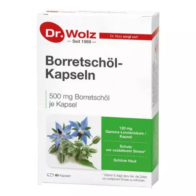 BORRETSCHÖL KAPSELN Dr. Wolz, 60 kosov BORRETSCHÖL KAPSELN Dr. Wolz, 60 kosov