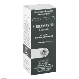 ALBICANSAN D 4 kapsule, 20 kosov