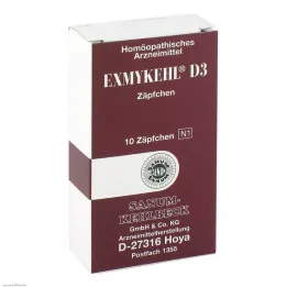 EXMYKEHL D 3 Svečke, 10 kosov