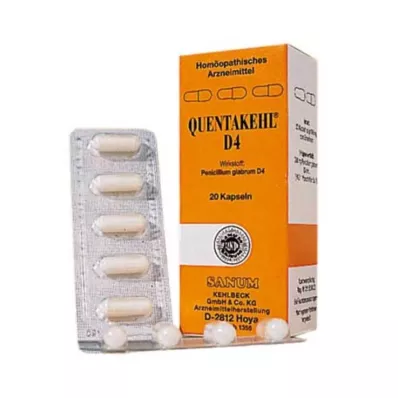 QUENTAKEHL D 4 kapsule, 20 kosov