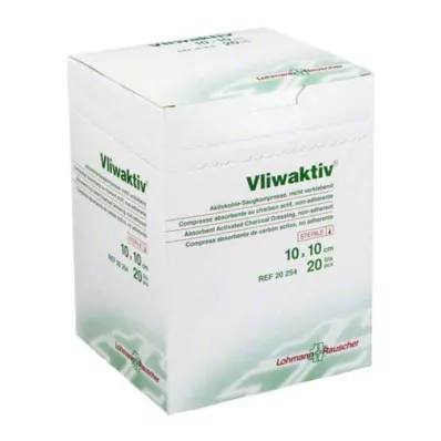 Vliwaktiv 10x10cm sterilni, 20 kos Vliwaktiv 10x10cm sterilni, 20 kos