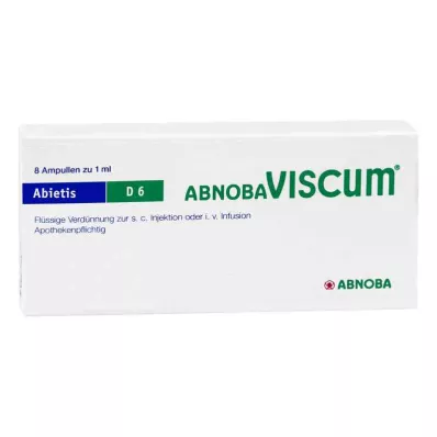 ABNOBAVISCUM Abietis D 6 ampul, 8 kosov