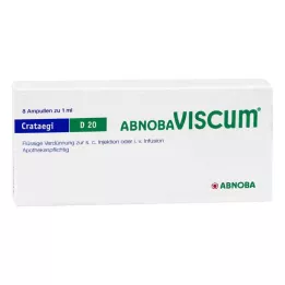 ABNOBAVISCUM Crataegi D 20 ampul, 8 kosov
