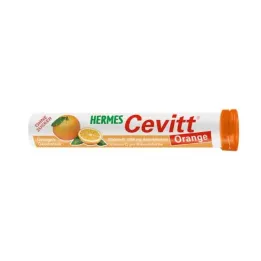 HERMES Cevitt Orange šumeče tablete, 20 kosov