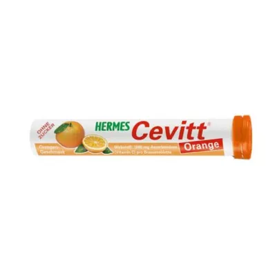 HERMES Cevitt Orange šumeče tablete, 20 kosov