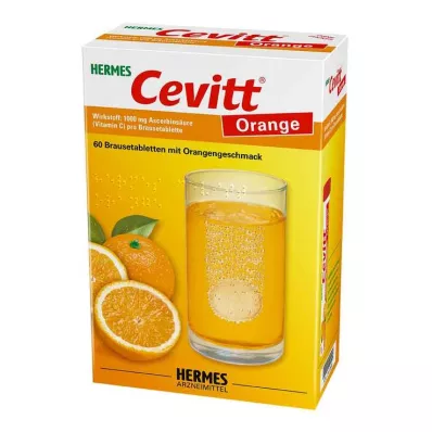 HERMES Cevitt Orange šumeče tablete, 60 kapsul