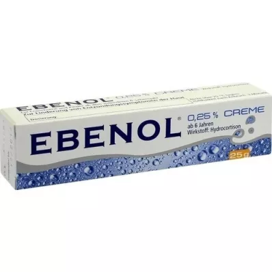 EBENOL 0,25-odstotna smetana, 25 g
