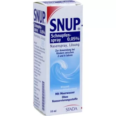 SNUP Hladno pršilo 0,05 % za nos, 10 ml