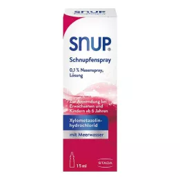 SNUP Hladno pršilo 0,1 % pršilo za nos, 15 ml