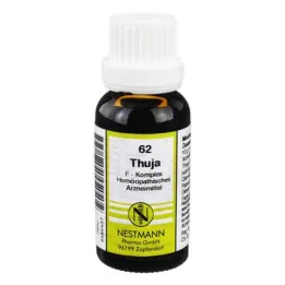 THUJA F Kompleks št. 62 Raztopina, 20 ml