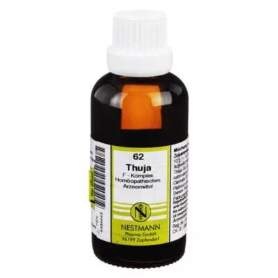 Thuja F Complex št. 62 razredčitev, 50 ml Thuja F Complex št. 62 razredčitev, 50 ml