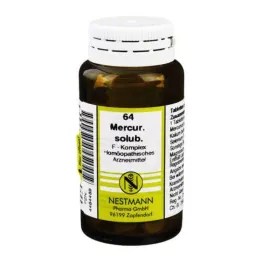 MERCURIUS SOLUBILIS F Complex No.64 Tablete, 120 kapsul