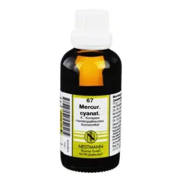 MERCURIUS CYANATUS Kompleks K št. 67 Raztopina, 50 ml