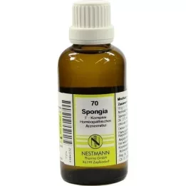 SPONGIA F Kompleks št. 70 Raztopina, 50 ml