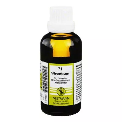 STRONTIUM Kompleks K št. 71 Raztopina, 50 ml STRONTIUM Kompleks K št. 71 Raztopina, 50 ml