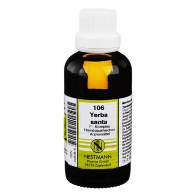 YERBA SANTA F Kompleks št. 106 Raztopina, 50 ml