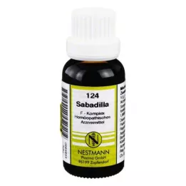 SABADILLA F Kompleks št. 124 Raztopina, 20 ml