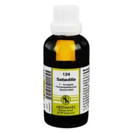 SABADILLA F Kompleks št. 124 Raztopina, 50 ml