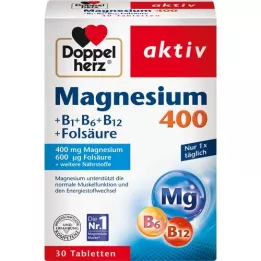 DOPPELHERZ Magnezij 400 mg tablete, 30 kosov