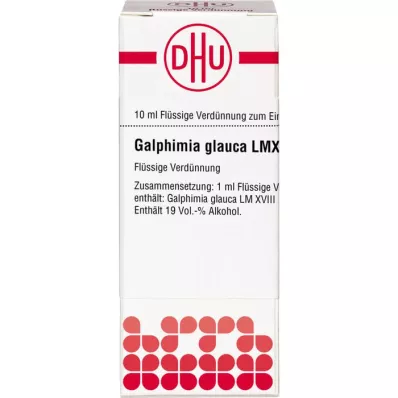 GALPHIMIA GLAUCA LM XVIII Razredčenje, 10 ml