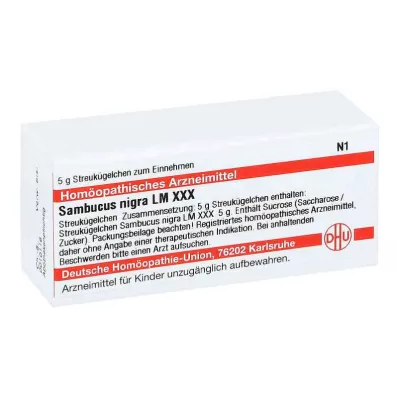SAMBUCUS NIGRA LM XXX Globule, 5 g SAMBUCUS NIGRA LM XXX Globule, 5 g