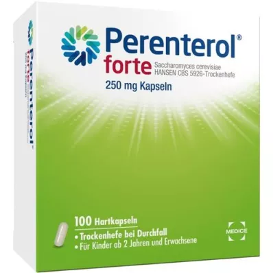 PERENTEROL forte 250 mg kapsule, 100 kosov