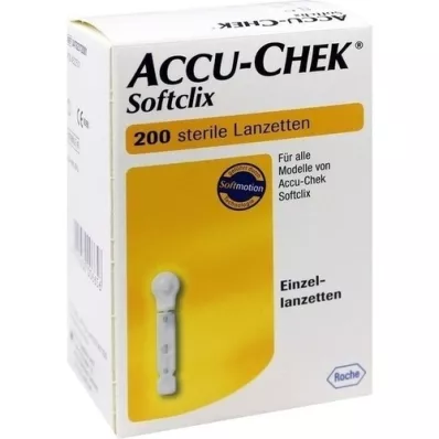 ACCU-CHEK Lancete Softclix, 200 kosov