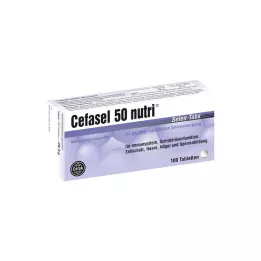 CEFASEL 50 hranilnih tablet s selenom, 100 kosov