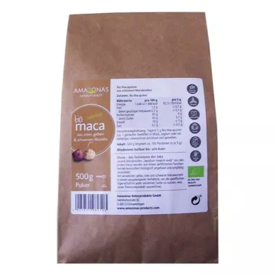 MACA 100 % čisti organski prah, 500 g