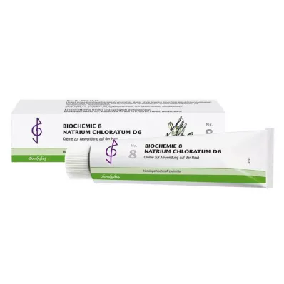 Biokemija 8 natrijev klorat D 6 krema, 100 ml