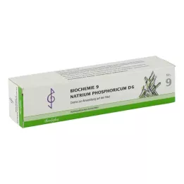 BIOCHEMIE 9 Natrium phosphoricum D 6 krema, 100 ml