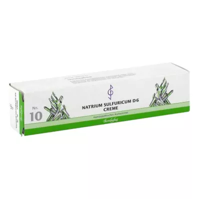 Biochemistry 10 Natrum sulfuricum D6 krema (100 ml) Biochemistry 10 Natrum sulfuricum D6 krema (100 ml)