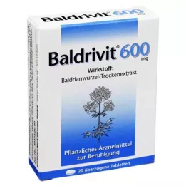 BALDRIVIT 600 mg obložene tablete, 20 kosov