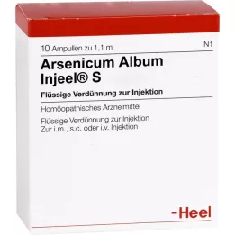 ARSENICUM ALBUM INJEEL S Ampule, 10 kosov